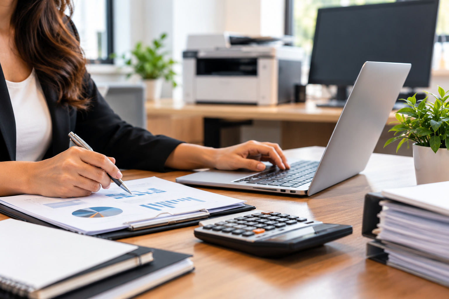 Modern Financial Planning Workspace